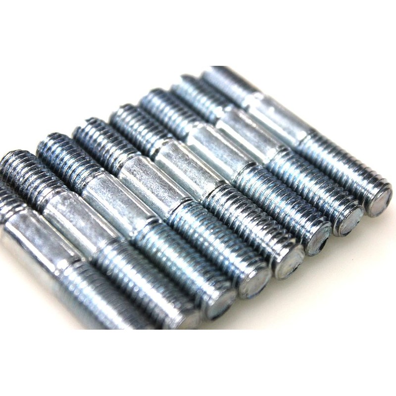 Stud Bolts 0.3 x 1.9 inches (8 x 48 mm)