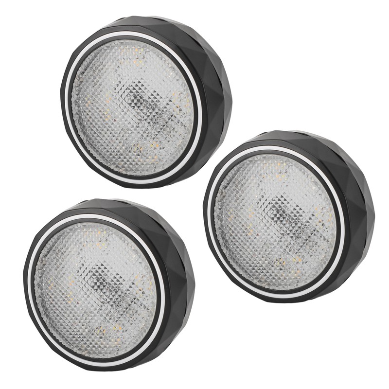 RGB Puck Lights with Remote Control Battery Powered Easy To