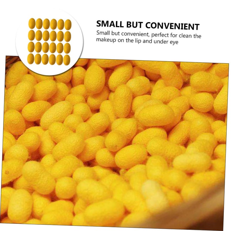 FOMIYES Deep Cleansing Face Scrub Natural Silk 50pcs Beauty Cleaning