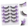 FOMIYES 5sets False Eye Lashes with Volume Beauty Eyelash Set