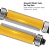 4Pcs Top and Bottom Bearing Flush Trim Router Bits Set