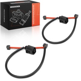 Frankberg 2x Brake Pad Wear Sensor 2-Pin Disc brake Front Compatible with Q7 4LB Q7 Van 4LB C.a.y.e.n.n.e 9PA T.o.u.a.r.e.g 7L6 7L7 7LA Replace# 95561236500