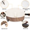 Alickwang Fire Pit Cover Round 50 Inch Waterproof,Outdoor Heavy Duty