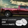 G-PLUS 2PCS Chrome Wheel Center Caps Fit for 2003-2017 Dodge