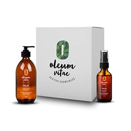 Oleum Vitae Kit Dúo Hidratación Mandarina Crema Corporal Hair And Body Oil Profunda