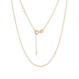 Womens Chains Thin Link Chain Necklace Sterling Silver Adjustable Necklace