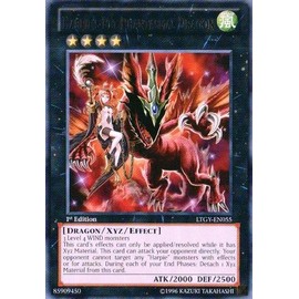 Yu-Gi-Oh! - Harpie's Pet Phantasmal Dragon (LTGY-EN055) - Lord of the Tachyon Galaxy - 1st Edition - Rare
