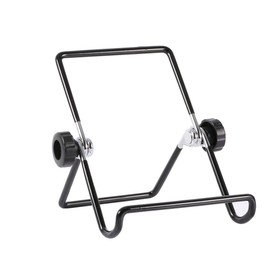 Foldable Tablet Stand, Tablet Folding Holder, Multi Angle Adjustable Portable Metal Holder Cradle for for 9-10" Tablets (L)