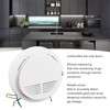 Natural Gas Detector Responsive Plastic Reliable Combustible Gas Leak Alarm