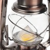 Vintage Camping Lantern 24h Battery Life USB Charging Detachable Lampshade