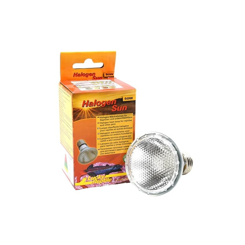 Lucky Reptile HS-50 Halogen Sun, 50 Watt
