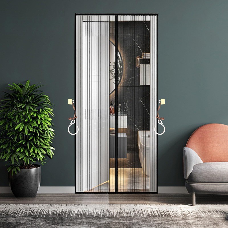 DKDDSSS Magnetic Fly Screen Door, Heavy Duty Bug Mesh Curtain,