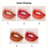 5 Colors Capsule Pills Lipstick Mini Lip-Stick Set for Youngster/Beginner,