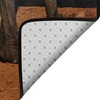 9CH African Elephant Sunset Area Rug, Non-Slip African Rugs for