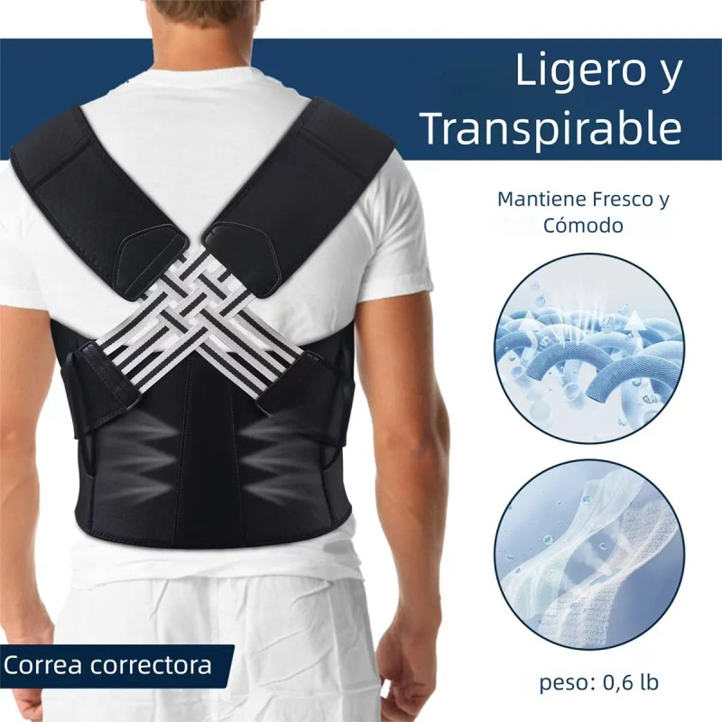 Faja Ortopdica Correctora De Postura Unisex Calidad