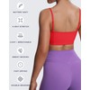 Aoxjox Women's Workout Bandeau Sports Bras Training Fitness Running Yoga