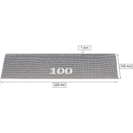 KOTARBAU® Set of 20 Sanding Sheets for Plaster Sanders for Sanding Drywall 100