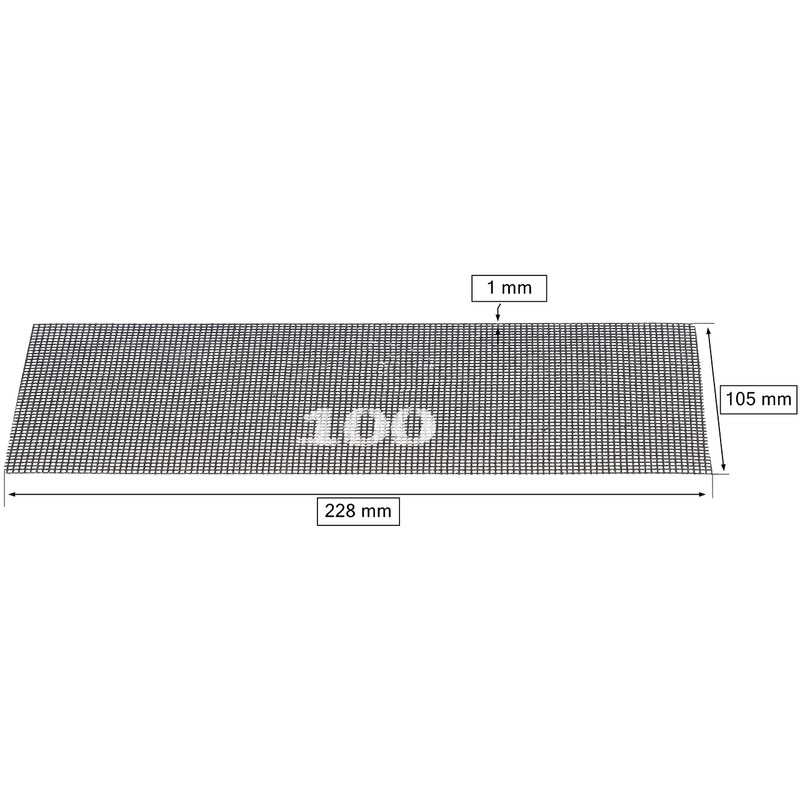 KOTARBAU® Set of 20 Sanding Sheets for Plaster Sanders for