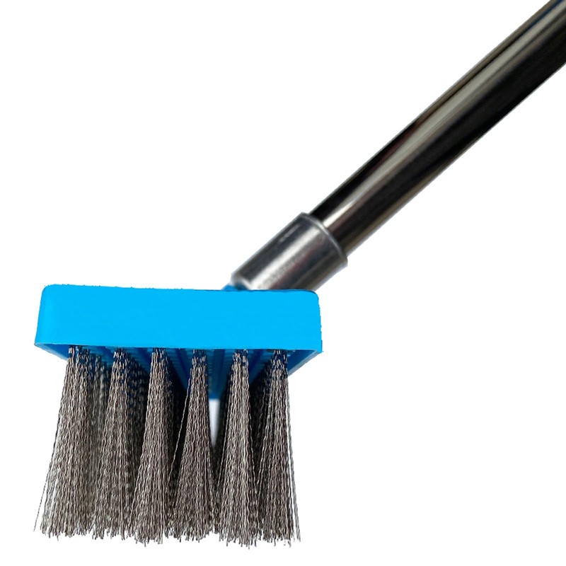 Xifando 65" Long Handle Pool Brush - Heavy Duty Stainless