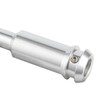 TAKPART Polished Bent Gear Stick Lever Knob Extender