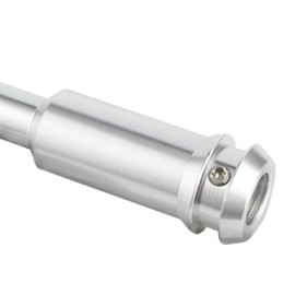 TAKPART Polished Bent Gear Stick Lever Knob Extender