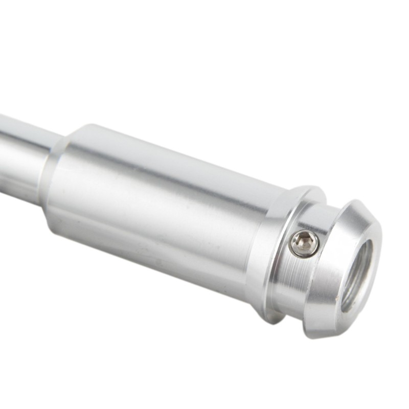 TAKPART Polished Bent Gear Stick Lever Knob Extender