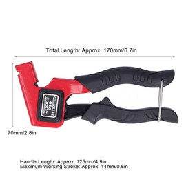 Molly Bolt Tool Wall Anchor Fixing Alloy Steel Ergonomic Rivet Gun Wall Anchor Setting Expansion Screw Tightening Gun Industrial Riveting Tool