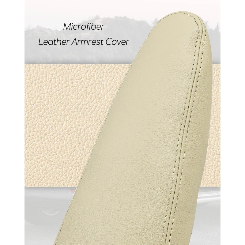 AUGREX Auto Armrest Cover Fit for Lexus GX470 2003 2004