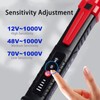 MXCOIRTP Voltage Tester, Non-Contact Voltage Detector, Electrical Tester, 3 Ranges