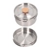 Cooking Pot and Pan Set 304 Stainless Steel Portable Camping