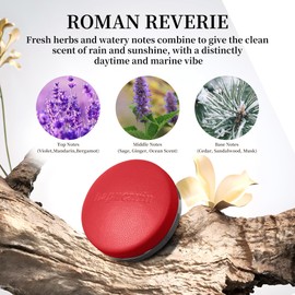 Dapucarin Car Air Vent Clip Freshener Refills Tablets Solid Fragrance Replacement Pads with 2 PCs Roman Reverie Scents
