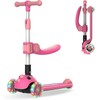 Gotrax KS3 Pro Kids Scooter: Light-Up Wheels, Foldable Design, Anti-Slip