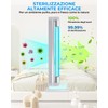 BrightArk 8W Lampada UVC germicida con ozono Lampada Sanificante da
