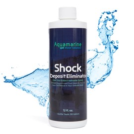Aquamarine Water Solutions – Water Tank Deep Cleaner and Deodorizer – Treats and Maintains Boat, RV & Household Fresh Water Systems – Ideal for Use Following Seasonal Storage – 12 Fl Oz