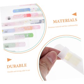 FOMIYES 10pcs Cartoon Knuckle Breathable for Boys and Girls Stickers Cute Designs Cats Fruits Cherry Blossoms Owls