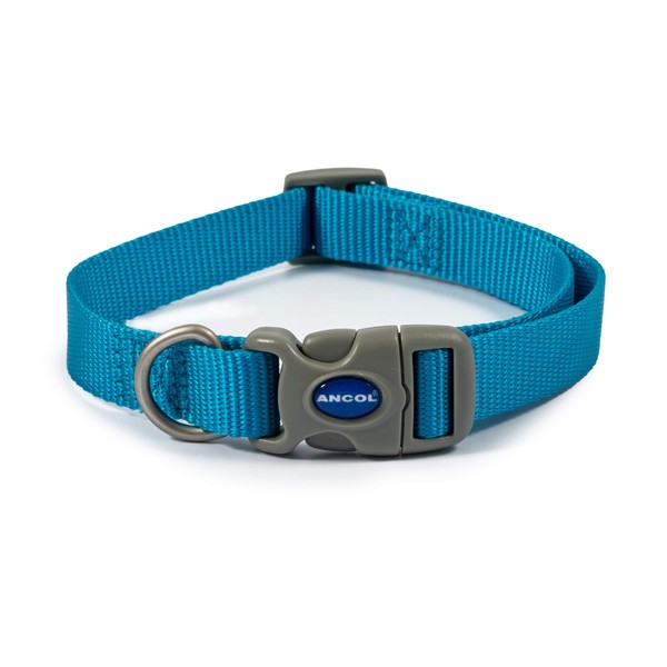 Ancol Viva Quick Fit Adjustable Collar, Blue, Size 2-5 for