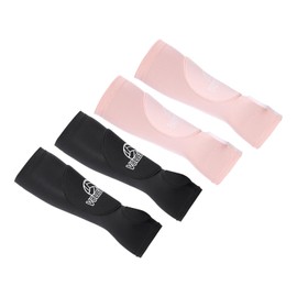 PATIKIL Volleyball Arm Sleeves, 4 Pcs Passing Forearm Sleeves with Protection Pads Thumbhole Arm Guards for Youth Men Women, 2 Multicolor