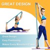 Stretching Strap with Loops,1pcs Exercise Strap,Yoga Stretch Assist Strap with