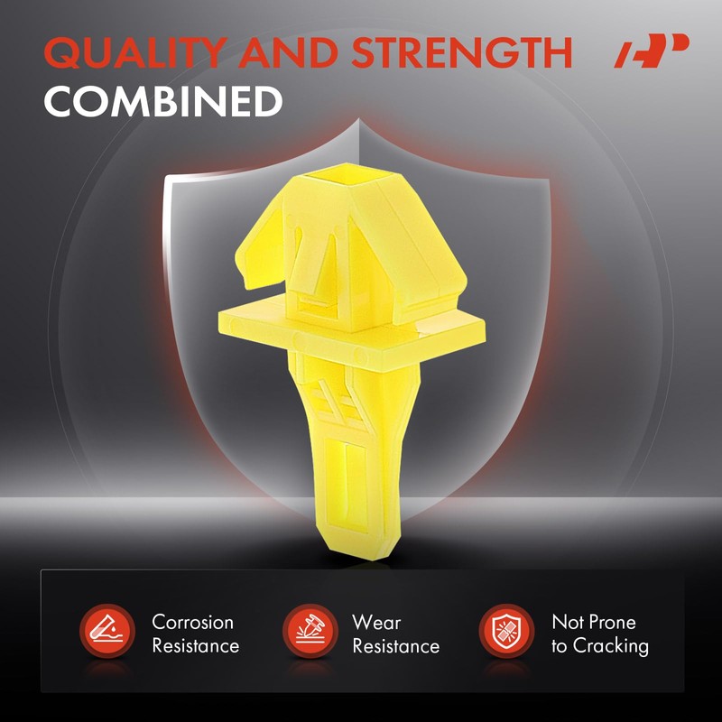 A-Premium 20PCS Nylon Retainer Clip Fasteners Compatible with Honda CR-V