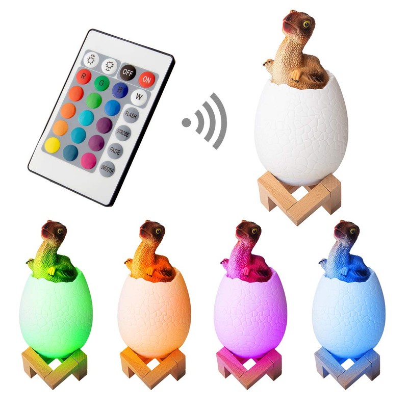 Ultra Dinosaur Nightlight Oviraptor 3D Night Light LED Colour Changing