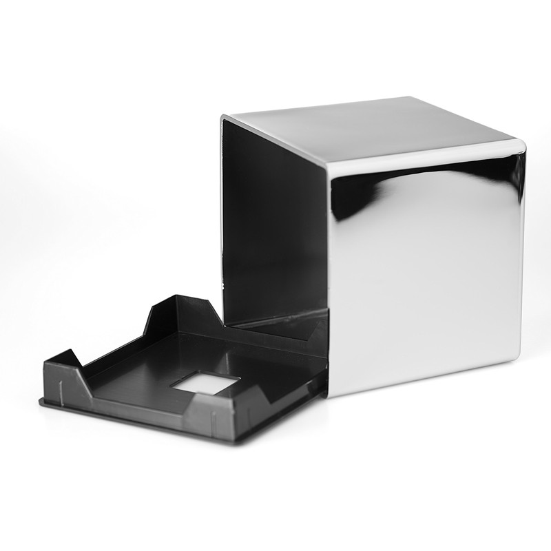 Mellcrest Cube Tissue Box Holders (Chrome)