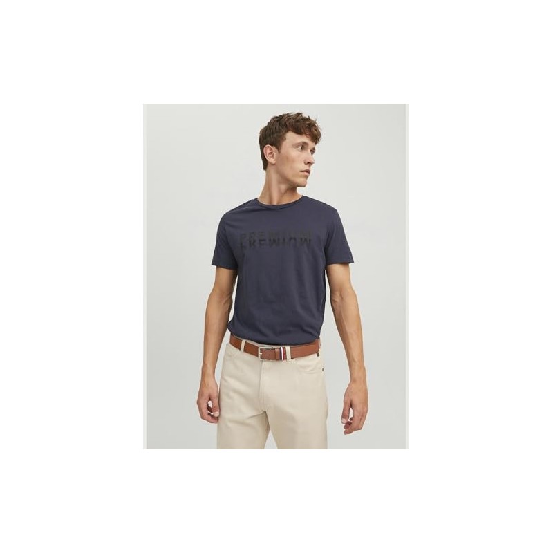 JACK & JONES Male Belt, Cognac