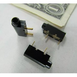 Schurter Lot 10 Schurter PC Test Point Jacks Receptacles Gold Terminals 0040.1101, M39024