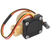 G1/2in Male Water Flow Sensor Counter Brass Hall Flowmeter DC