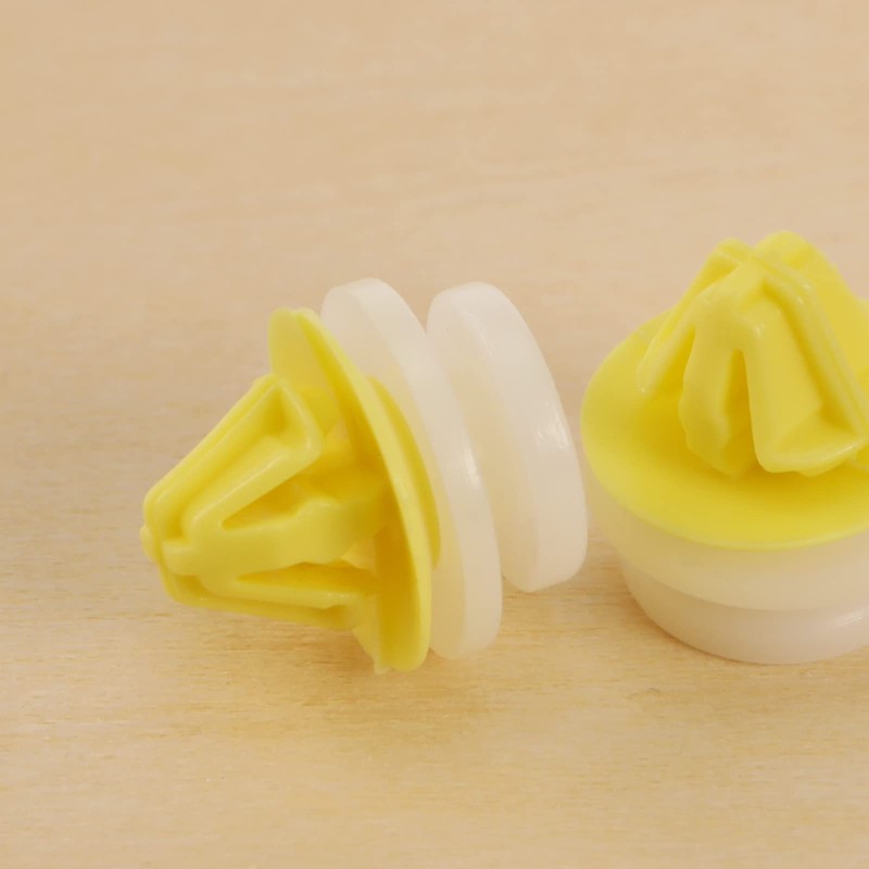 EMSea 50PCS Car Door Panel Moulding Clips Retainers Plastic Trim