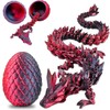 Mooedcoe 3D Dragon in Egg - 3D Printed Dragon Egg