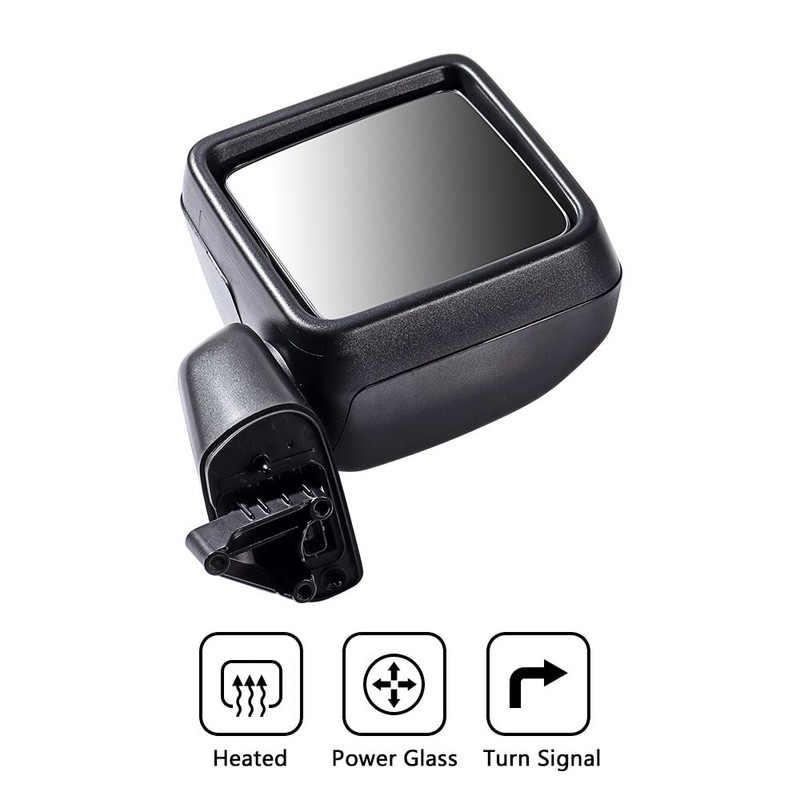 Driver Left Side Mirror Power Heated Turn Signal Light Replacement