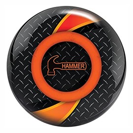 Hammer Turbine Bowling Ball - Black/Orange 15lbs