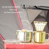 Folding Coffee Drip Rack Stainless Steel Handheld Coffee Filter Cup