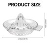 DOERDO Lemon Squeezer Fruit Hand Squeezer Hand Juicer with Handle,